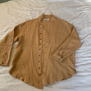 We the Free Summer daydream button down